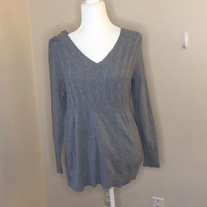 Liz Lange for Target Maternity Sweater, Grey, Women's Size XXL